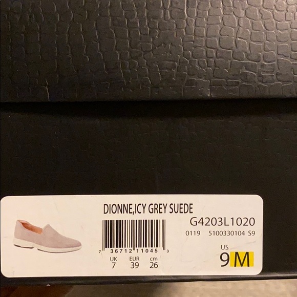 27 Edit Dionne Icy Grey suede - Picture 4 of 5